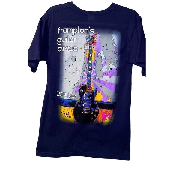 Peter Frampton 2013 Guitar Circus Concert Tour T - Picture 1 of 13
